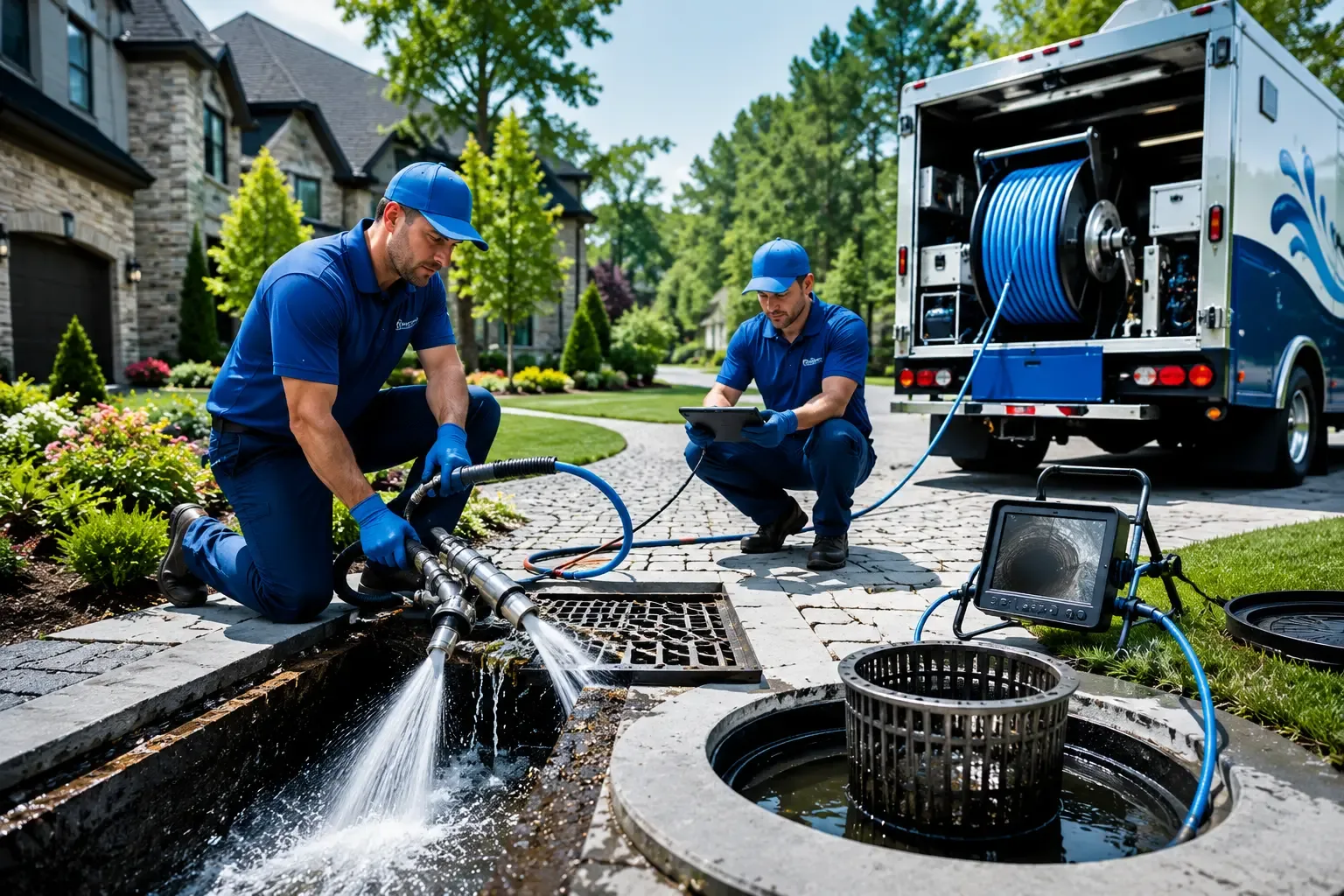 Local outdoor drain cleaning professionals in Preble, NY